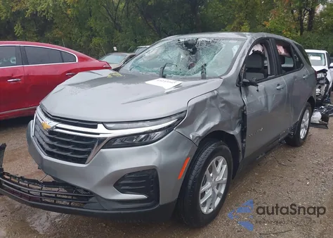 2024 Chevrolet Equinox Fwd 1Fl from USA, damaged, VIN 3GNAXFEG1RL297490